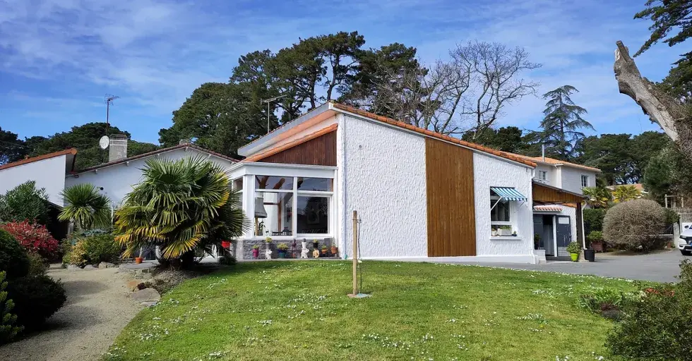 surelevation ossature bois renovation energetique pornic