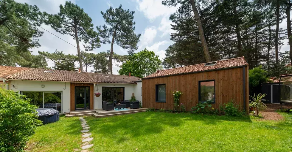 vue avant extension bois saint brevin les pins