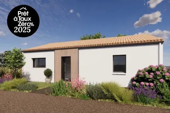 maison+terrain t3 chaumes en retz