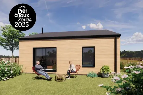 M+T maison bois à guérande
