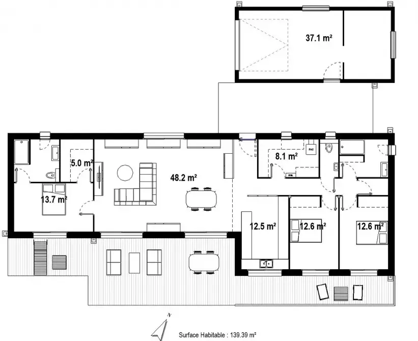 plan-maison-sur-mesure-maconnee-saint-andre-des-eaux