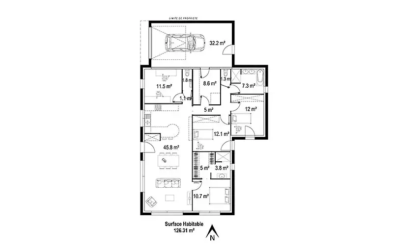 plan-maison-sur-mesure-brique-plain-pied-3-chambres-pornic