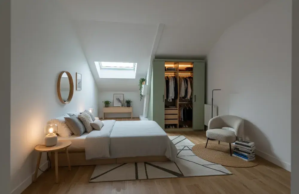 appartement chambre T3 R+3 mirmily saint michel 