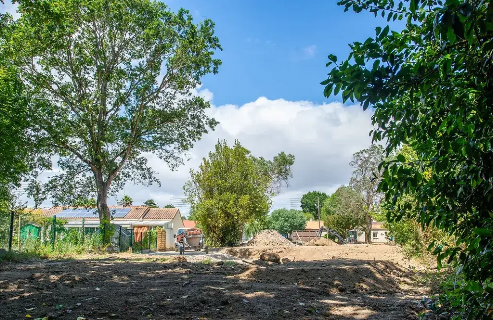 debut des travaux Les Villas du Fief Saint brevin les pins