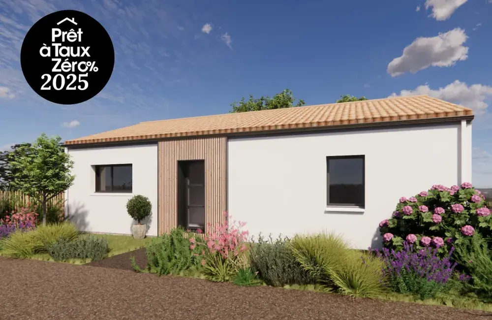 maison+terrain t3 chaumes en retz