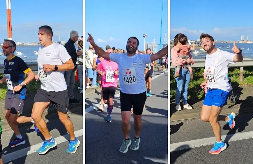 coureurs macoretz Foulees du pont 2025 1