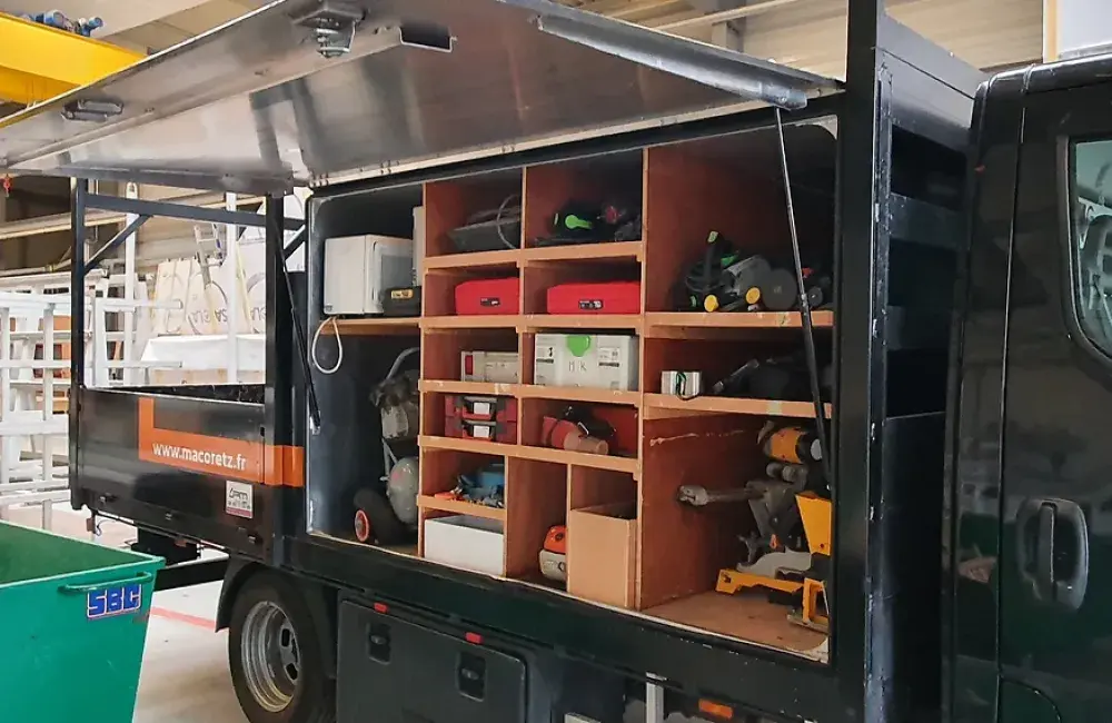 vehicule Macoretz amenage