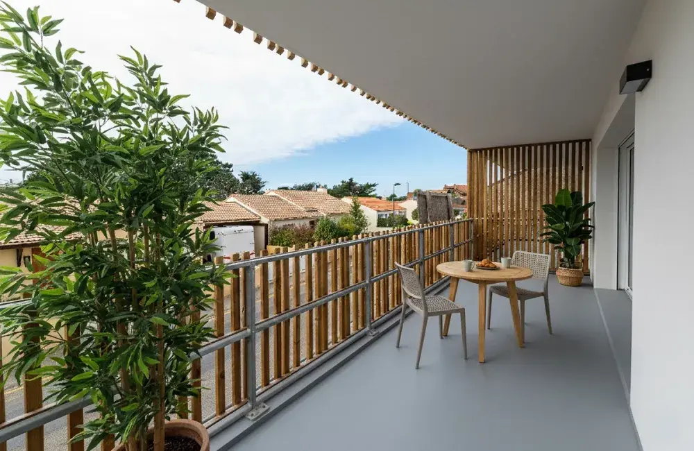 appartement terrasse T3 R+1 mirmily saint michel 