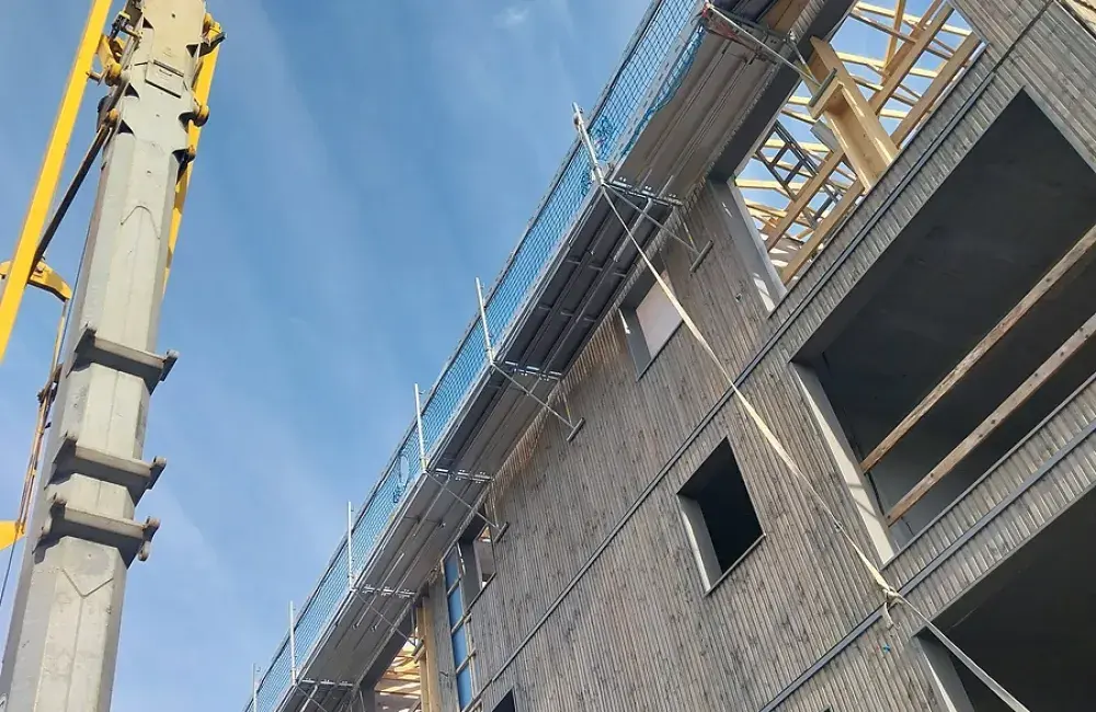elevation gros oeuvre habitat participatif soleil levant saint nazaire