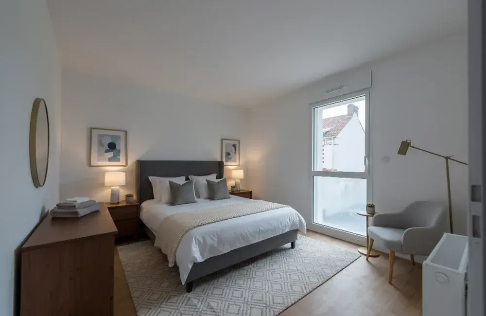 appartement chambre T3 R+1 mirmily saint michel 