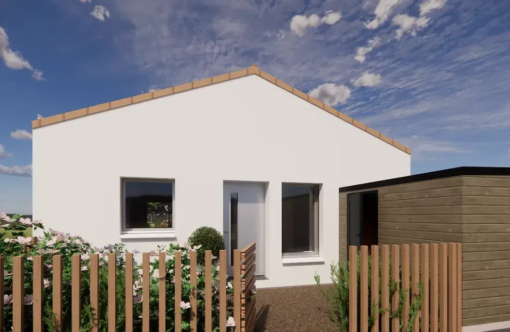 maison+terrain en brique quartier richebourg machecoul