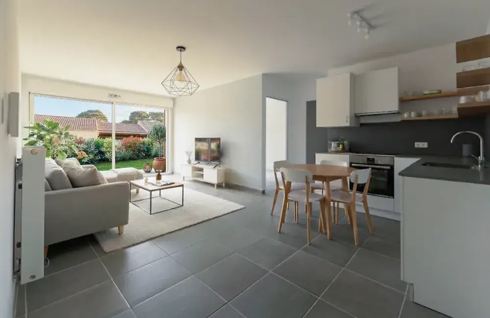 appartement piece de vie T2 RDC mirmily saint michel 