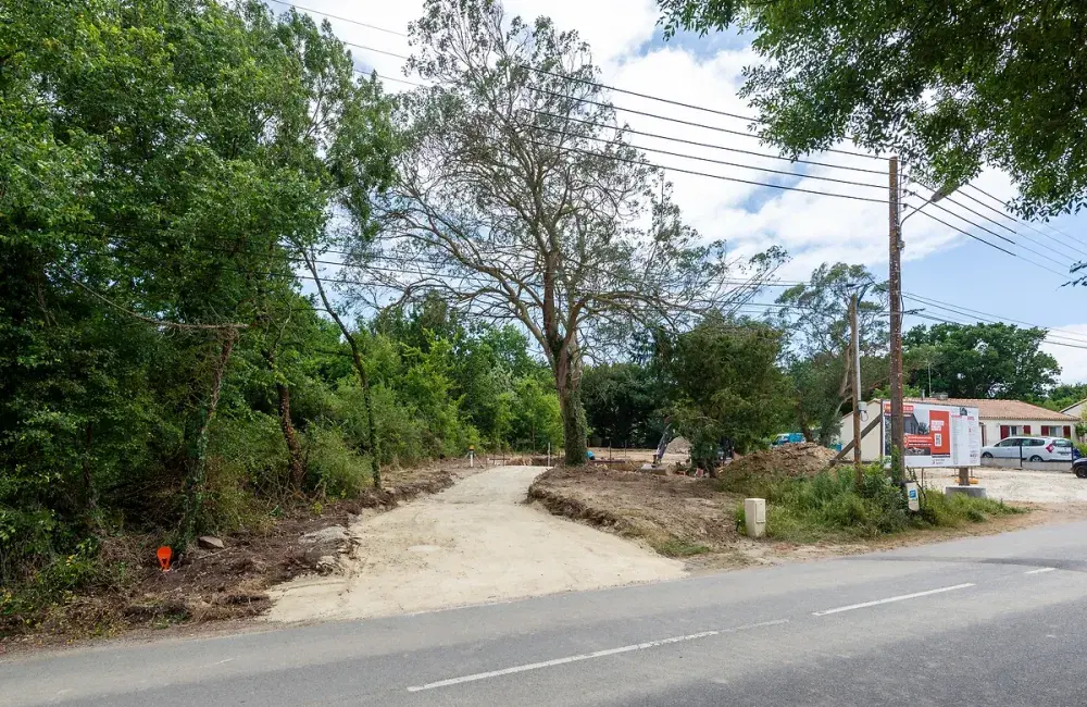 debut des travaux Les Villas du Fief Saint brevin les pins