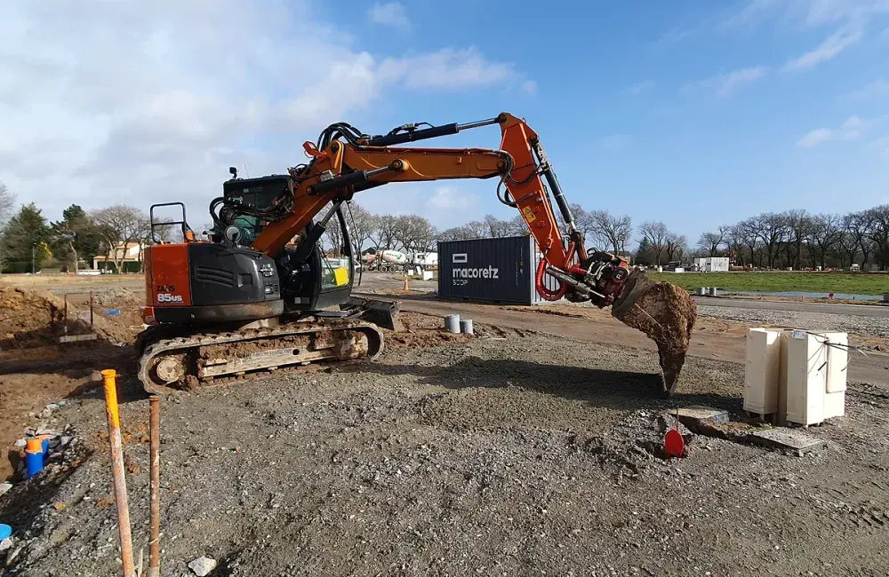 Chantier Zac des Vannes et de la Garniere à Saint-Père-en-Retz