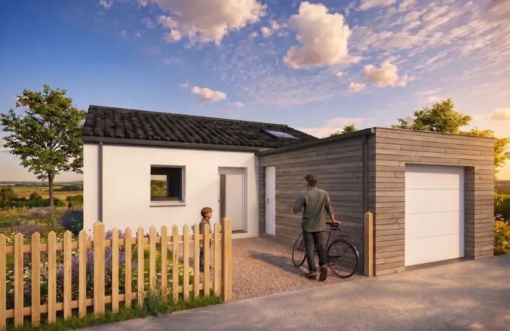 offre maison + terrain 2 chambres La chapelle Launay