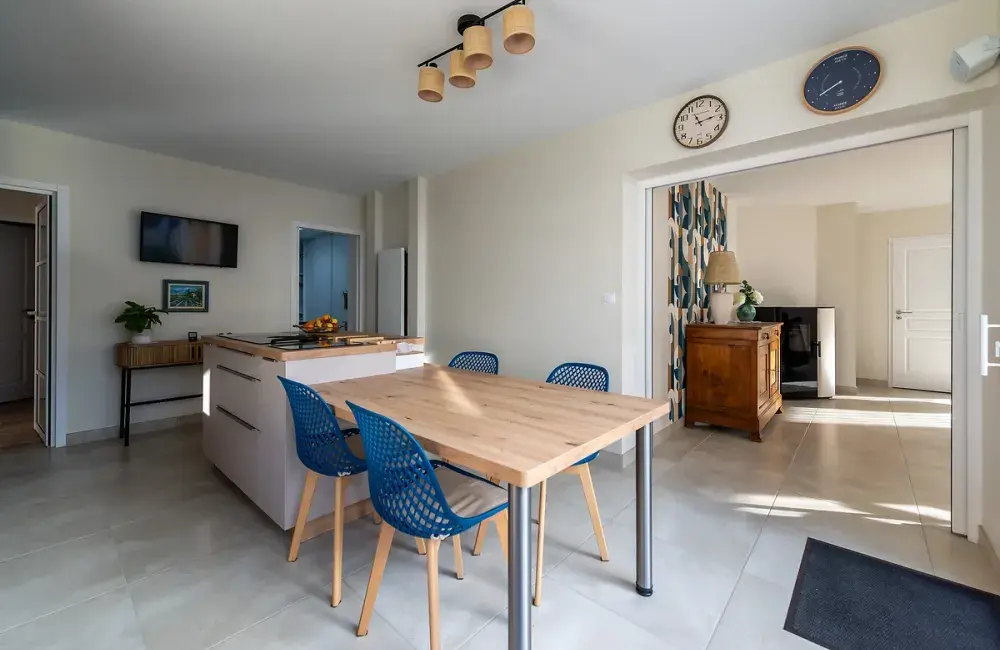 cuisine extension en ossature bois saint pere en retz