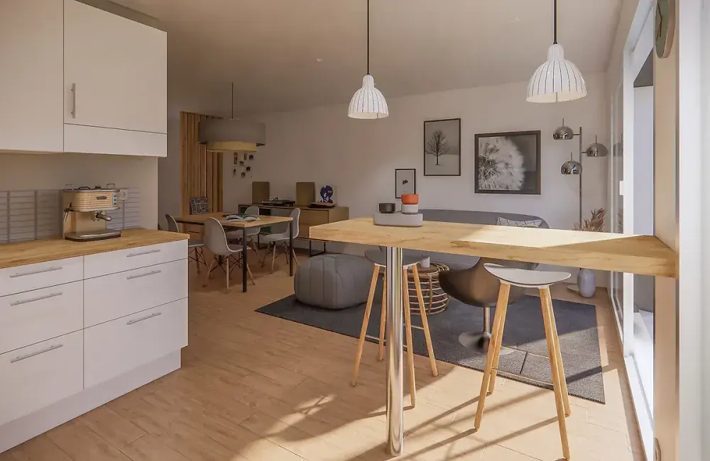 M+T maison bois etage à Saint-Nazaire