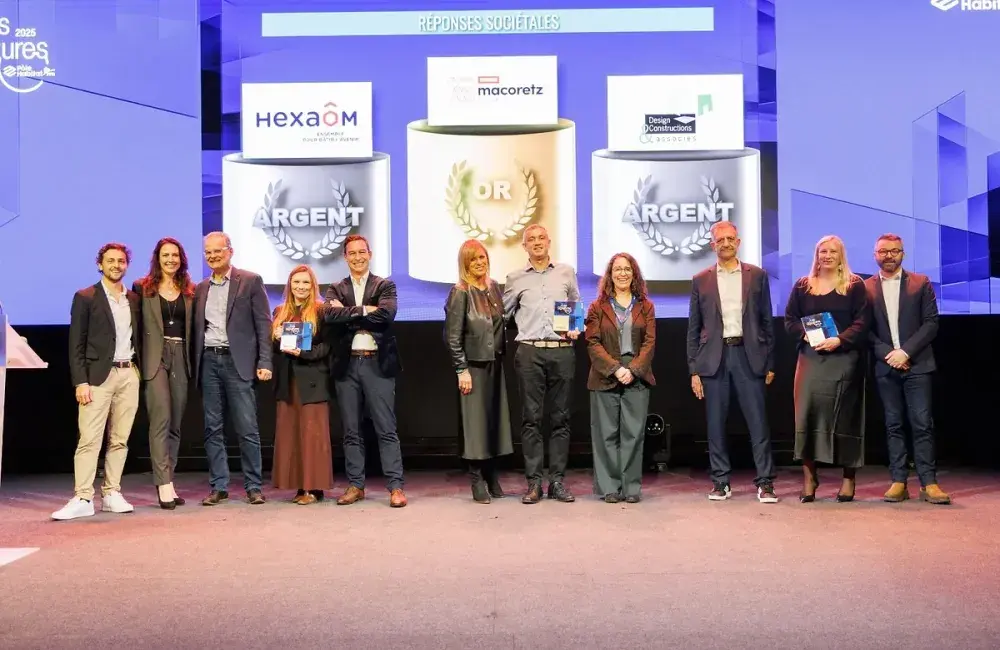 Les Signatures Pôle Habitat FFB 2025 Médaille d'Or HAcréAH 1