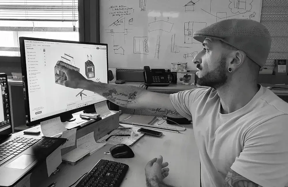 dessinateur au Bureau d'études techniques Macoretz