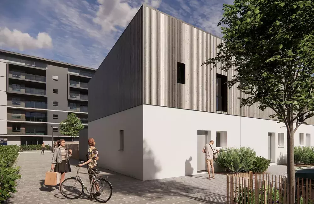 projet maison individuelle groupee centre ville saint nazaire